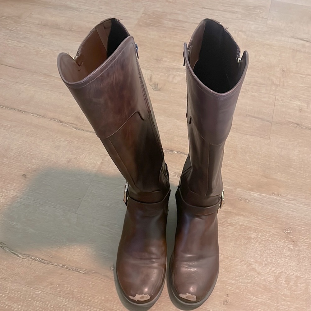 G by Guess brown riding boots